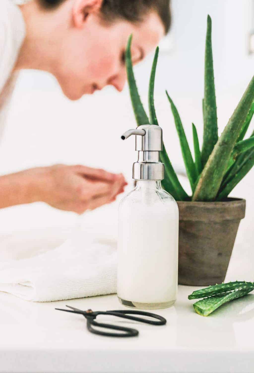 Make This Aloe Vera Face Wash + Stop Drying Out Your Pores and pores and skin