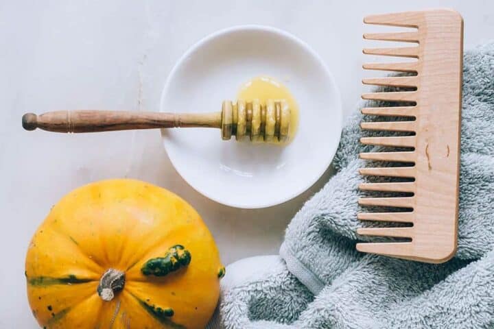 Pumpkin Hair mask