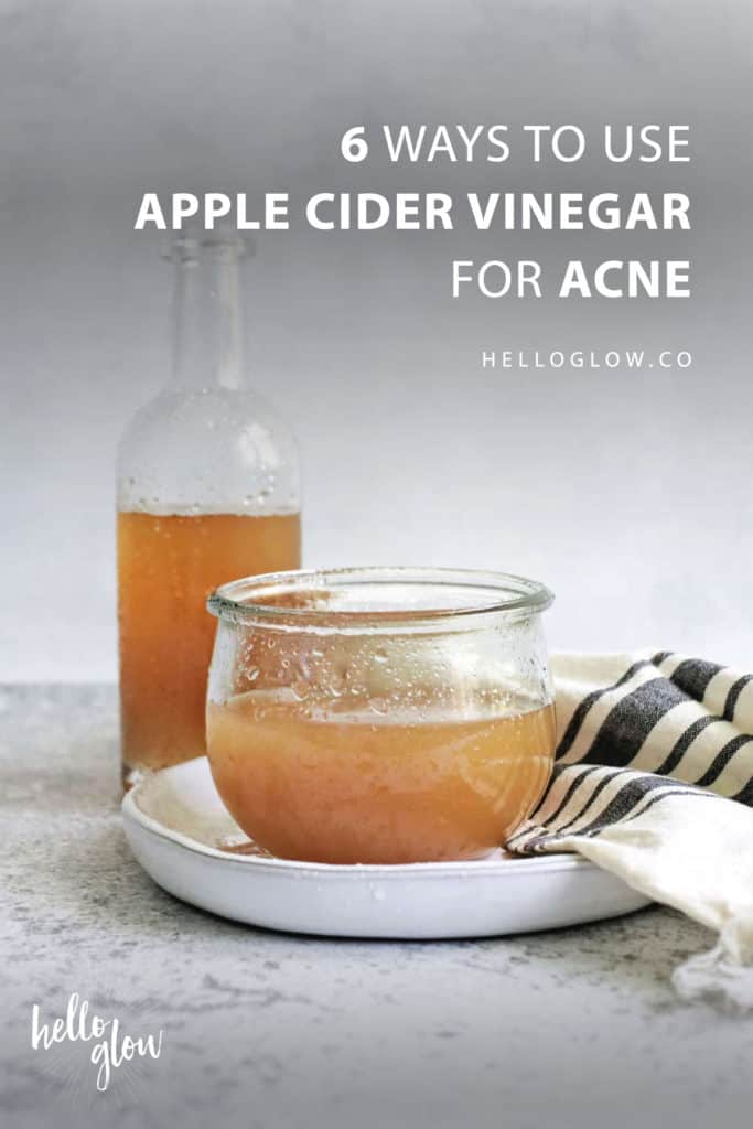 6 Ways to Use Apple Cider Vinegar for Acne