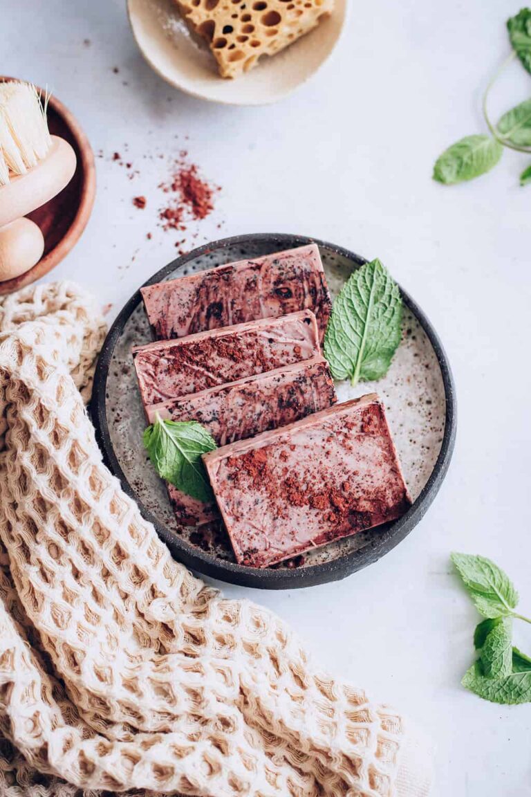 Easy and Luxurious Chocolate Cleansing cleaning soap Recipe
