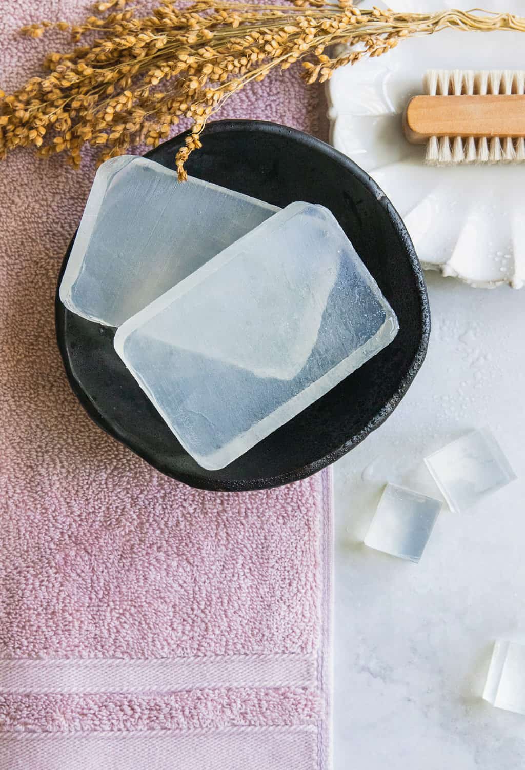 Learn how to make glycerin soap base